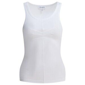 Alaïa Cotton Tank Top Tag Size 36 Women